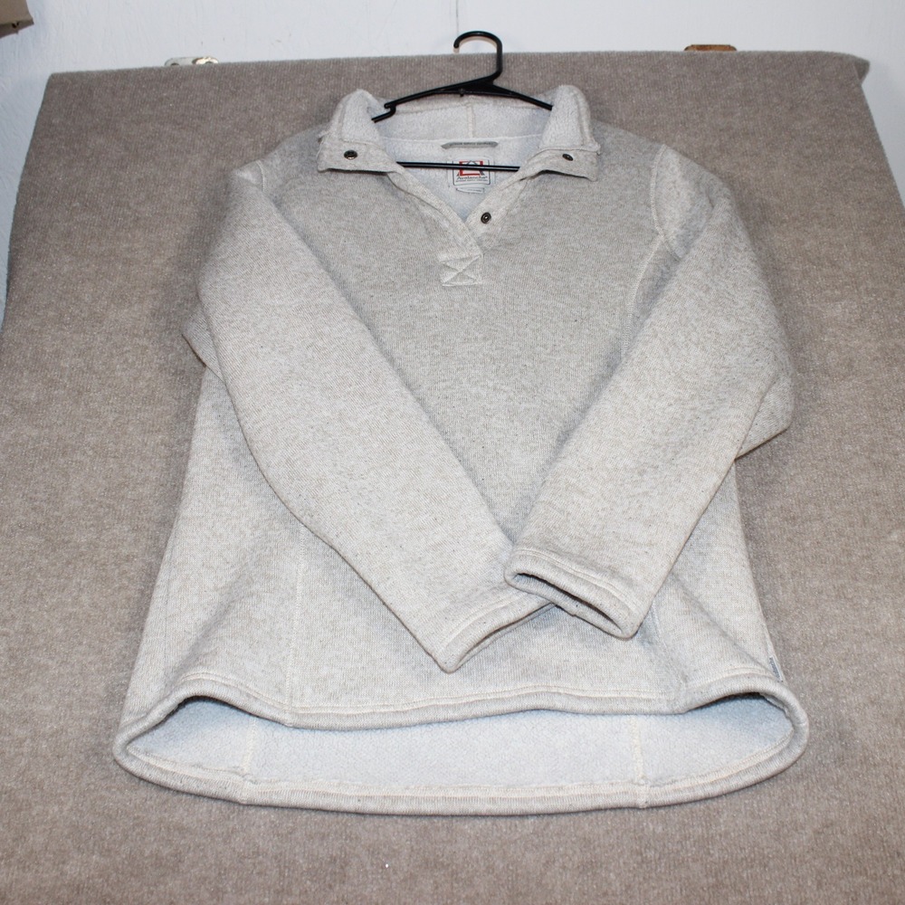 Avalanche Outdoor Supply Co Womens Large Sherpa Lined Sweater Fleece Pullover